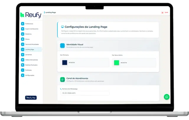 Plataforma Reufy Business white label embarcada nos programas da Reufy Academy
