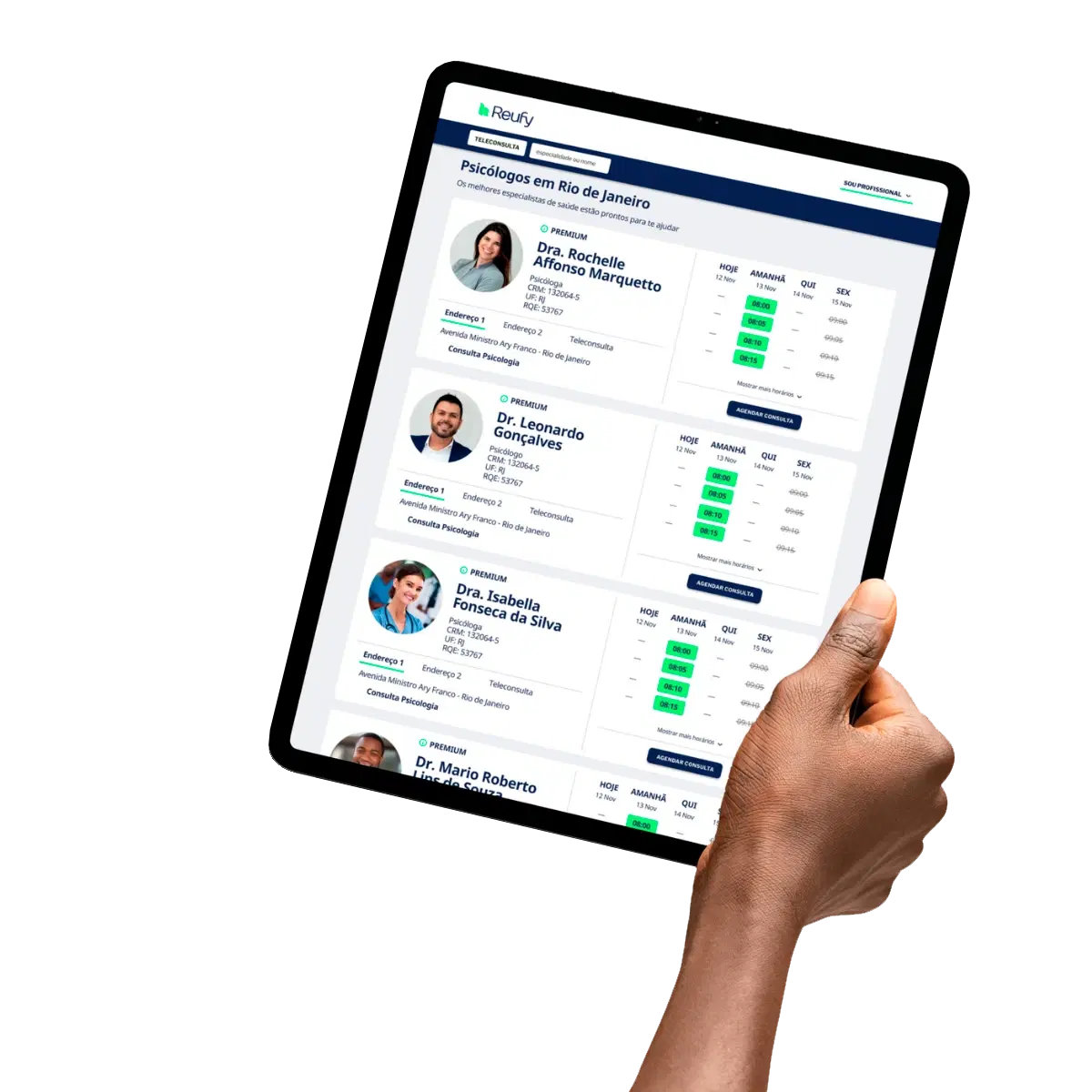 Site exclusivo da clínica no ar com domínio próprio, agendamento online e pagamento embarcado