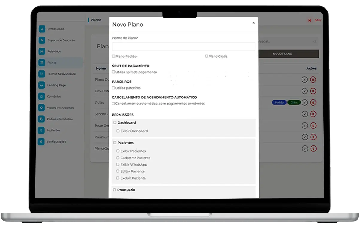 Plano de benefícios do hospital operado na Reufy Care, com a marca e a rede local