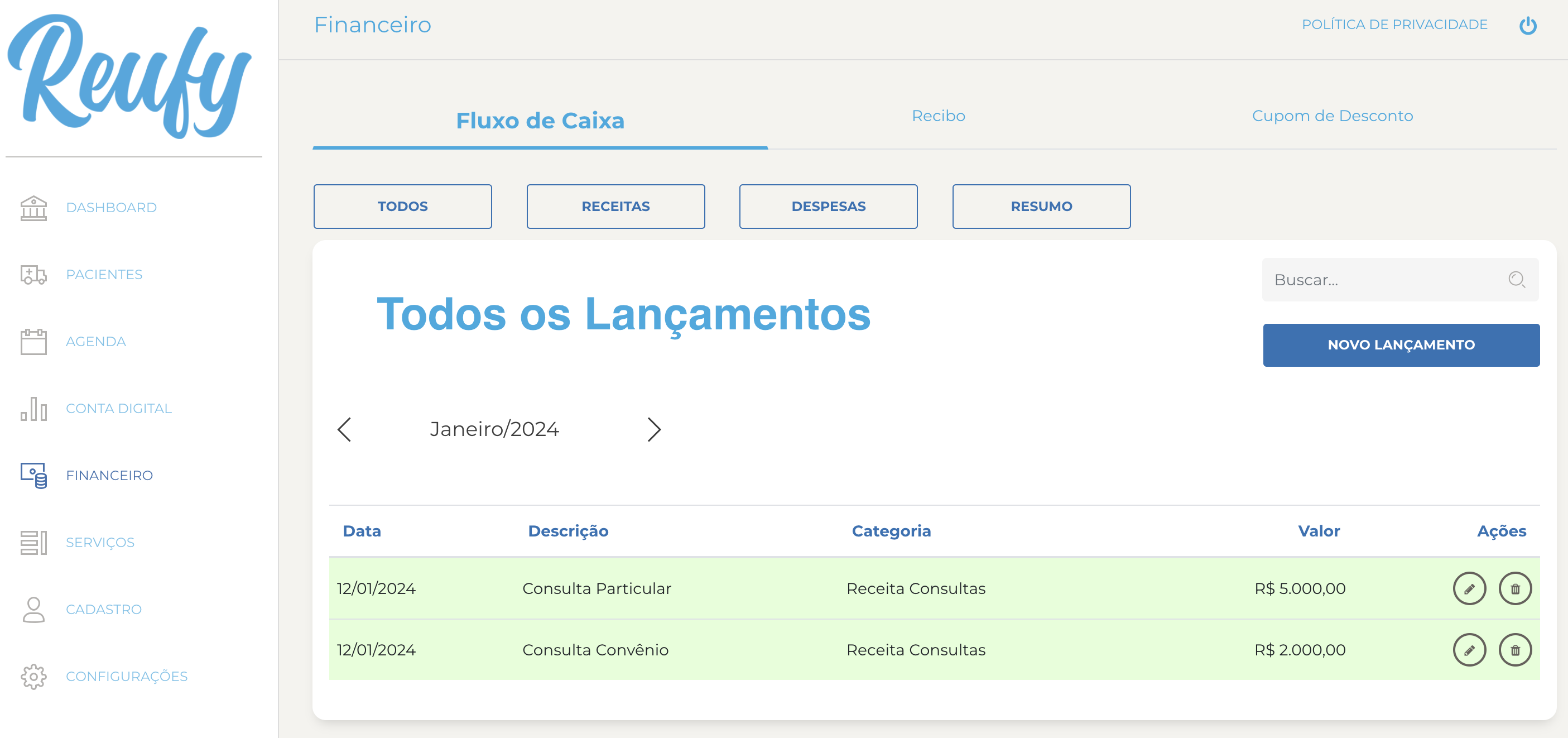 Gestão financeira simplificada Image